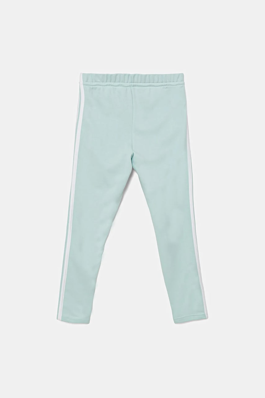 Детские спортивные штаны adidas цвет бирюзовый с аппликацией KB7304 в Николаеве Детские спортивные штаны adidas цвет бирюзовый с аппликацией KB7304 в Николаеве