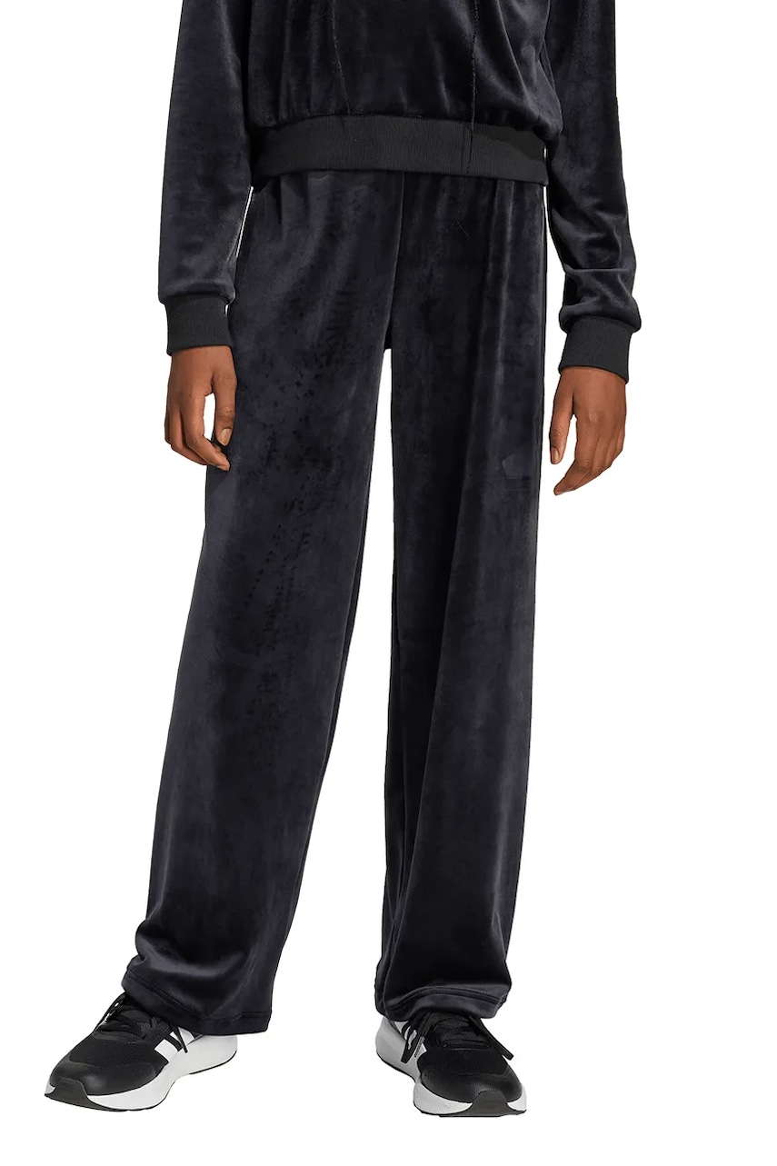 adidas pantaloni de trening pentru copii culoarea negru, uni, JN2231