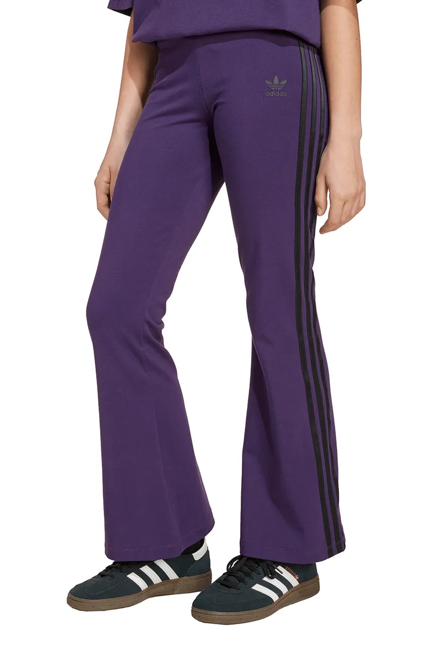 adidas Originals pantaloni de trening pentru copii culoarea violet, uni, JV8618