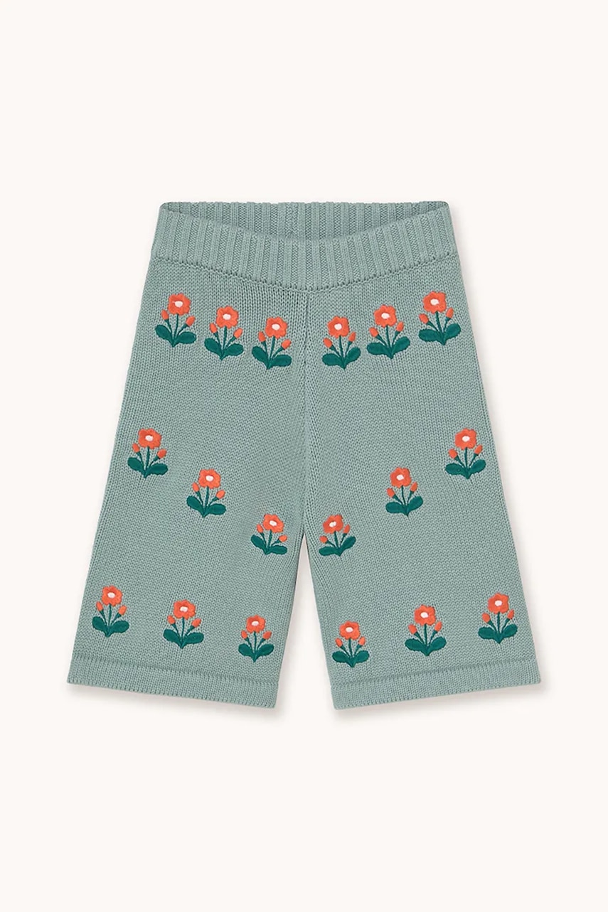 Tinycottons pantaloni bebe FLOWERS BABY KNITTED PANT AW25-104