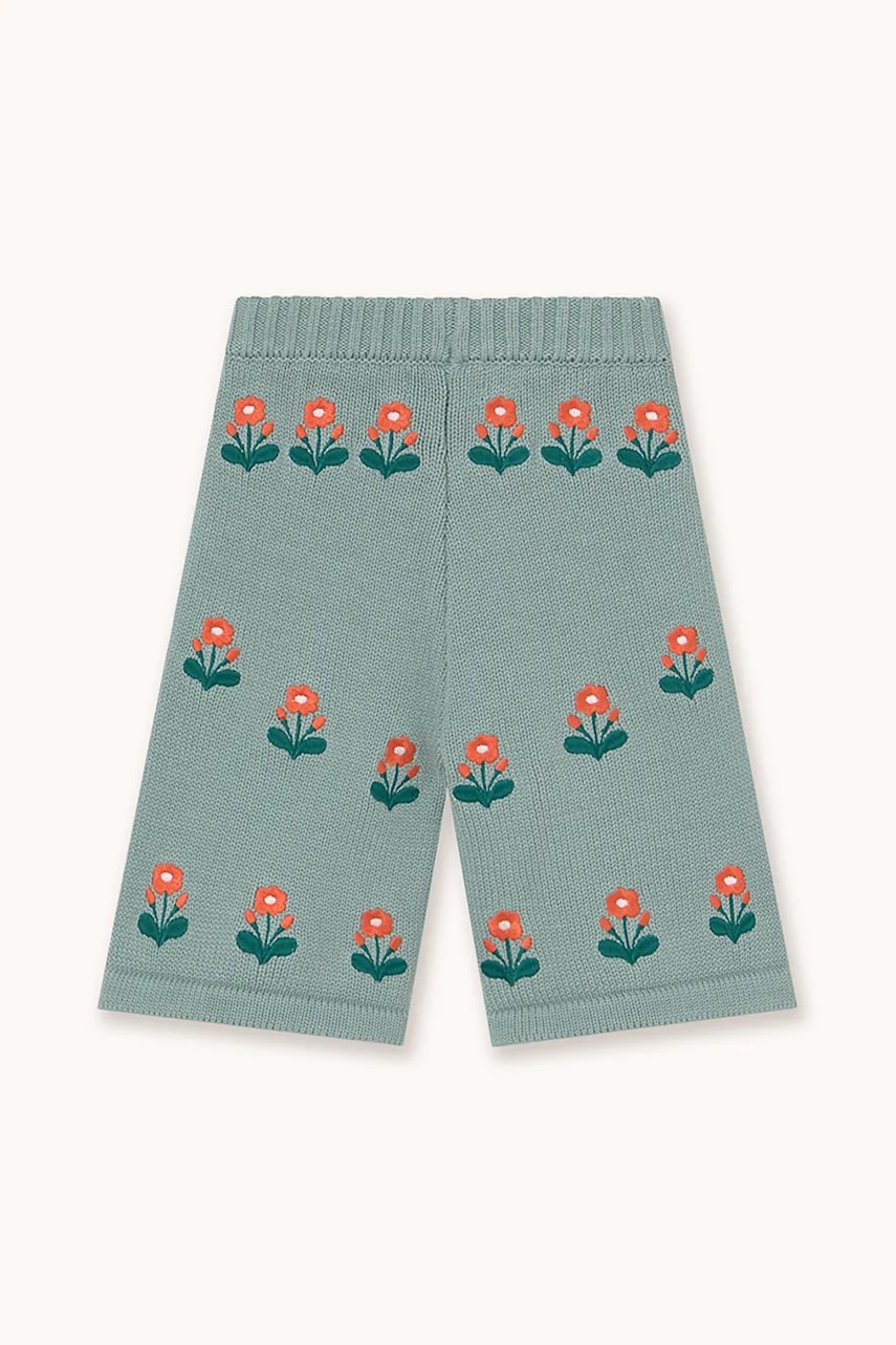 Брюки для младенцев Tinycottons FLOWERS BABY KNITTED PANT AW25-104 Брюки для младенцев Tinycottons FLOWERS BABY KNITTED PANT AW25-104