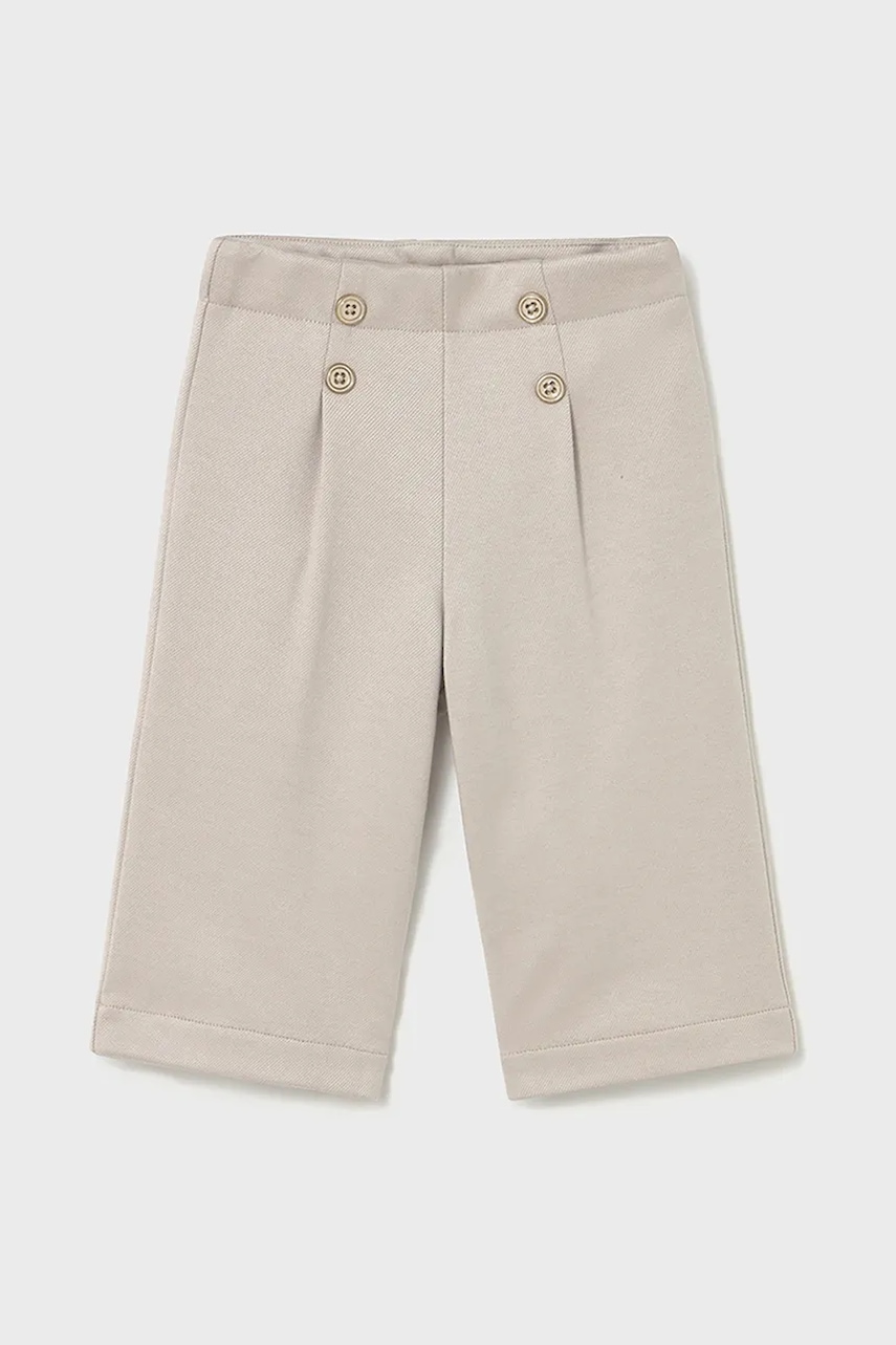 Mayoral pantaloni bebe culoarea bej, 2588