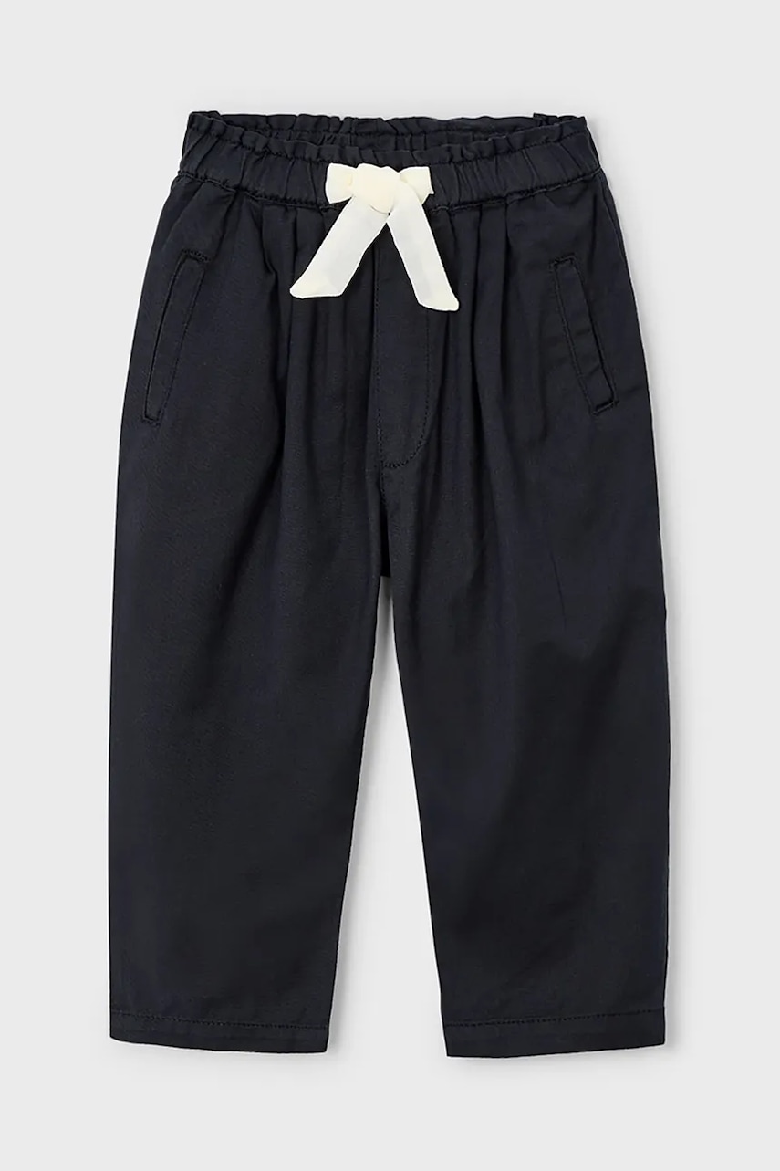 Mayoral pantaloni copii culoarea negru, neted, 4577