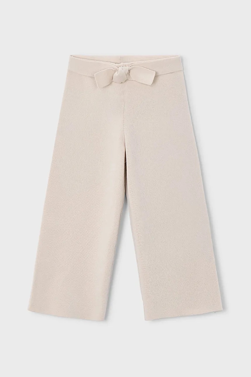 Mayoral pantaloni copii culoarea bej, uni, 4579
