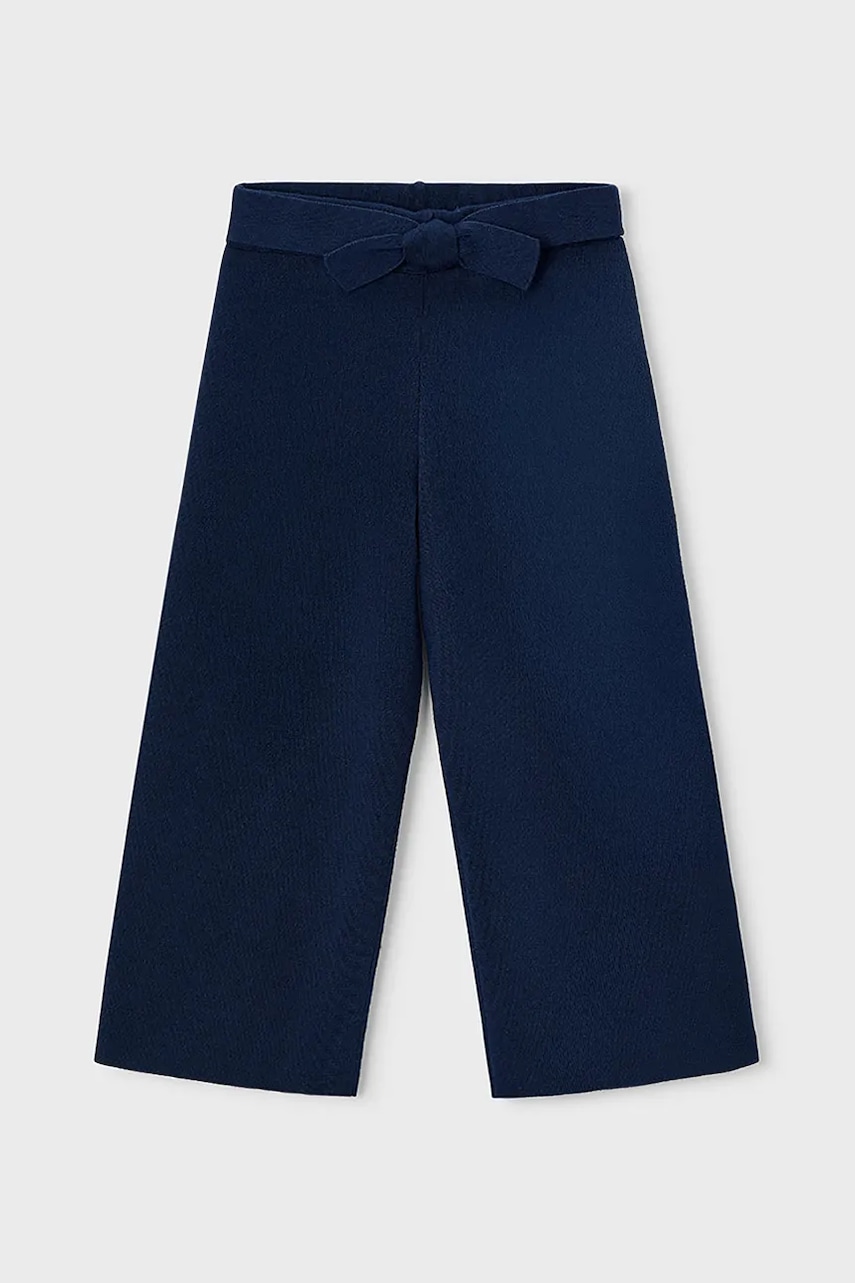 Mayoral pantaloni copii culoarea bleumarin, uni, 4579