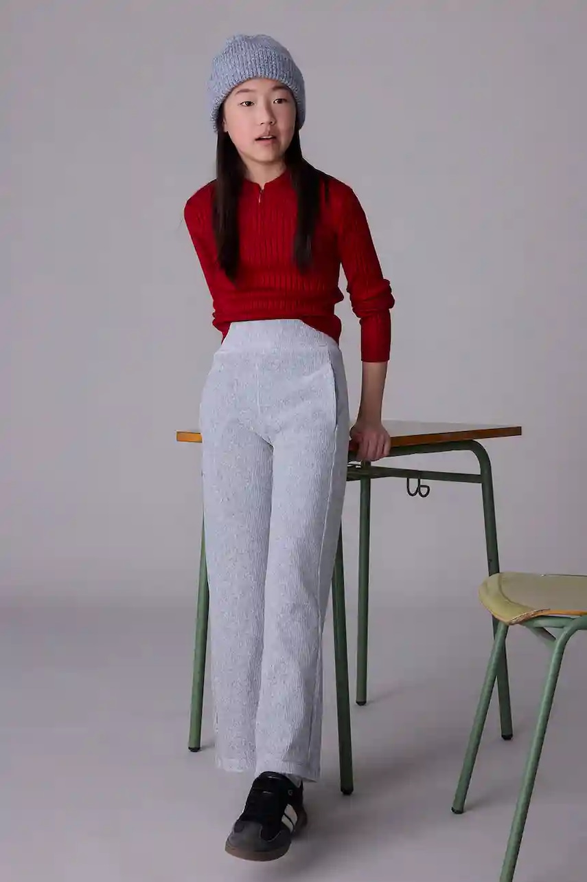 Mayoral pantaloni copii culoarea gri, uni, 7576