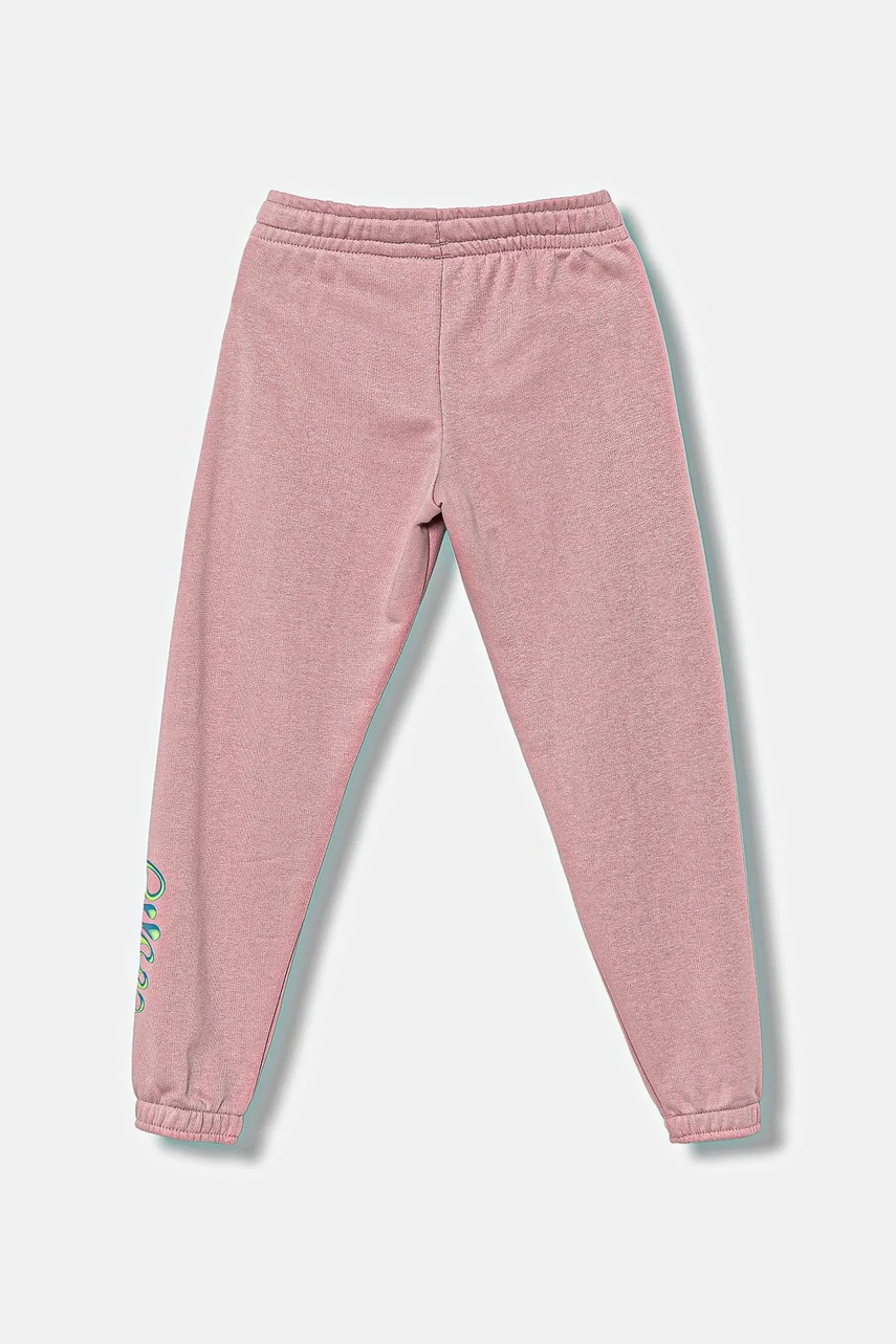 Детские спортивные штаны Puma TWEENERVERSE Sweatpants TR G цвет розовый с принтом 688507 Детские спортивные штаны Puma TWEENERVERSE Sweatpants TR G цвет розовый с принтом 688507