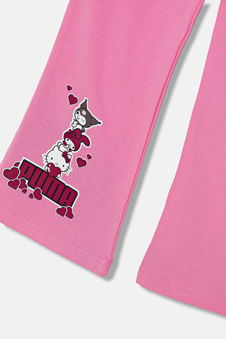 Dětské tepláky Puma PUMA X HELLO KITTY &amp; FRIENDS Flared Leggings (obrázek 3)