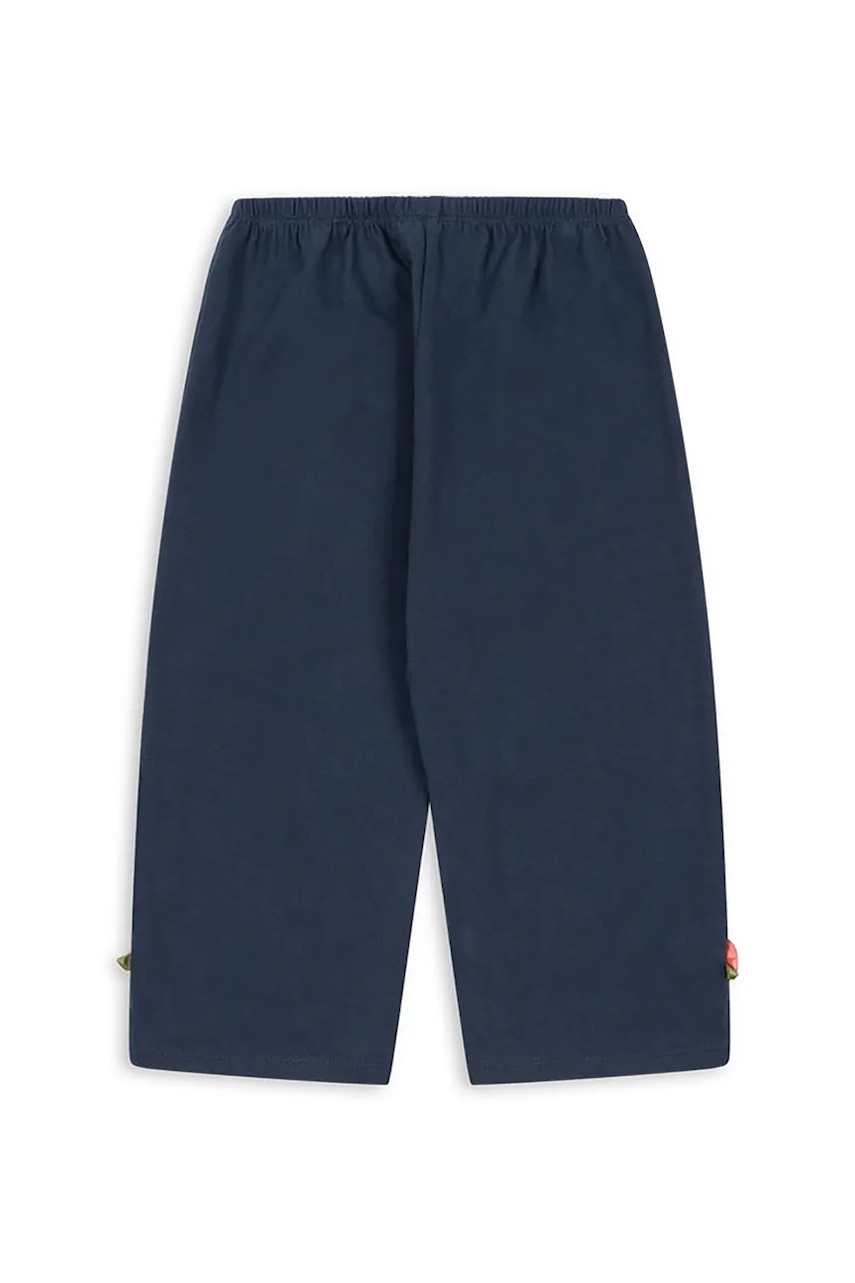 Детские хлопковые брюки Konges Sløjd PAMI PANTS GOTS цвет синий однотонные KS103956 Детские хлопковые брюки Konges Sløjd PAMI PANTS GOTS цвет синий однотонные KS103956