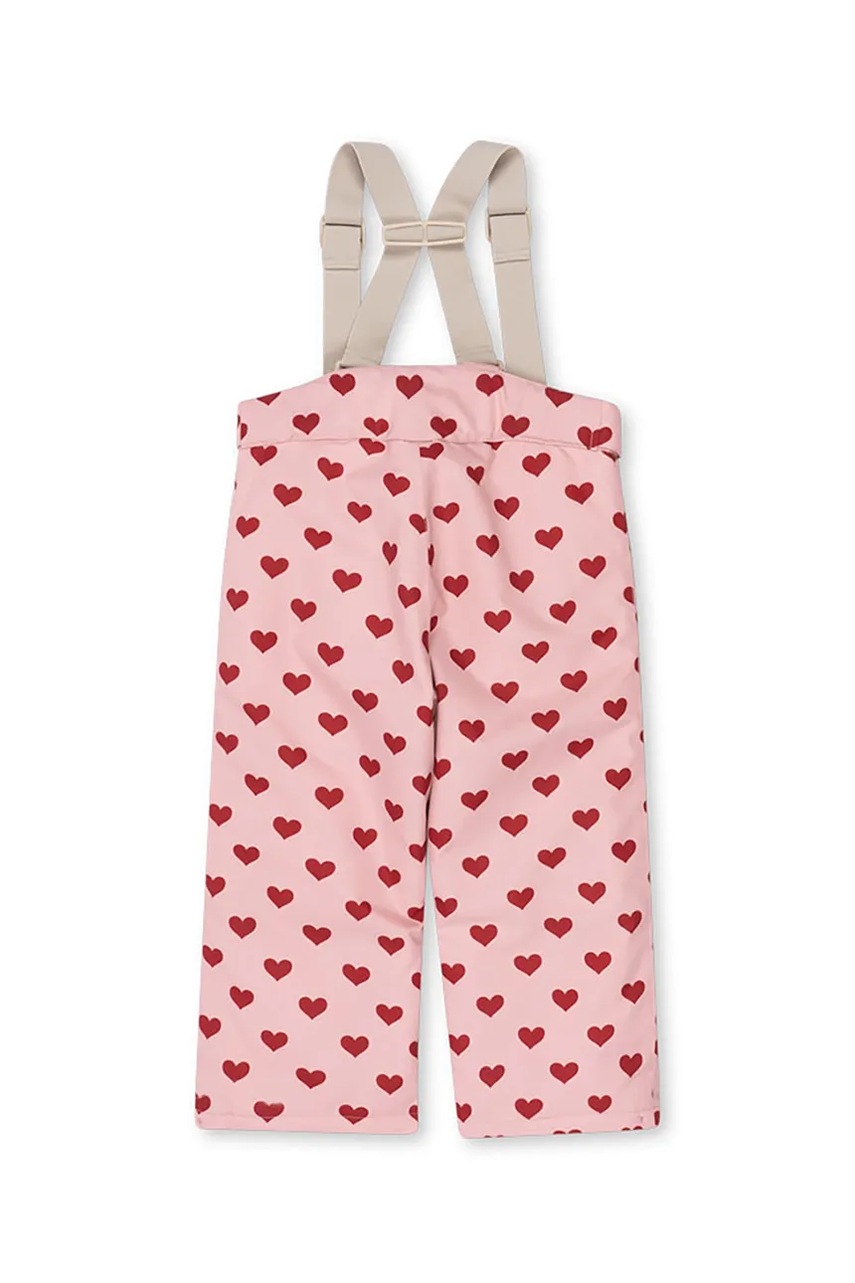 Брюки Konges Sløjd MISMOU SNOW PANTS цвет розовый KS103514