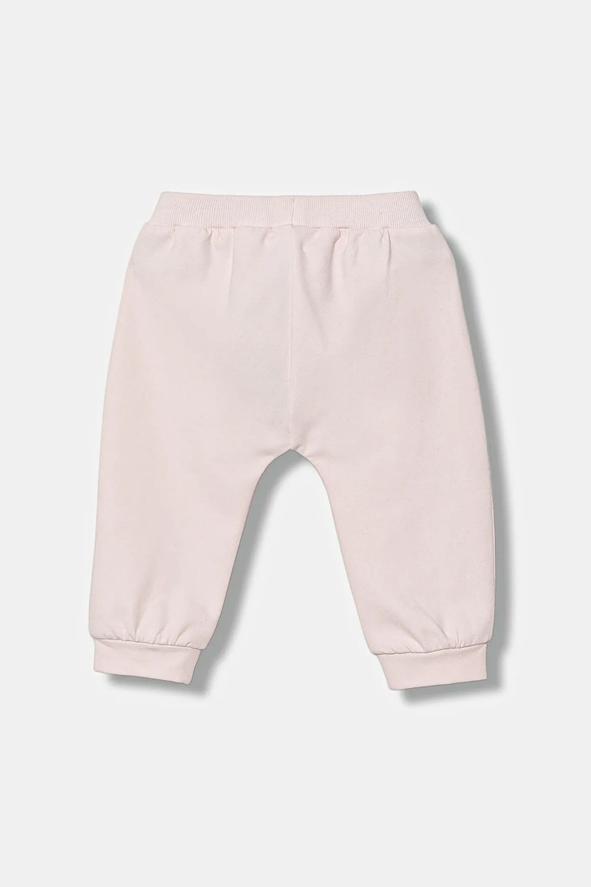 Детские спортивные штаны United Colors of Benetton цвет розовый однотонные 3MDSAF02C