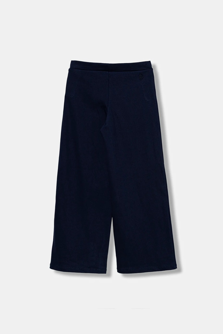 Детские спортивные штаны United Colors of Benetton цвет синий однотонные 46D6CE04C