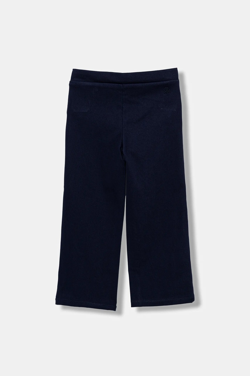 Детские спортивные штаны United Colors of Benetton цвет синий однотонные 46D6GF02M