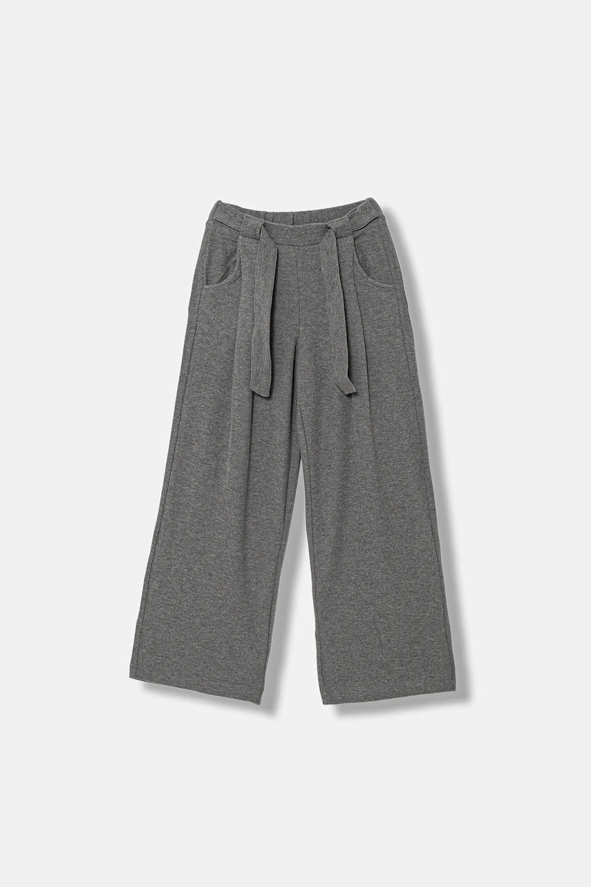 United Colors of Benetton pantaloni de trening pentru copii culoarea gri, melanj, 3UODCF06F