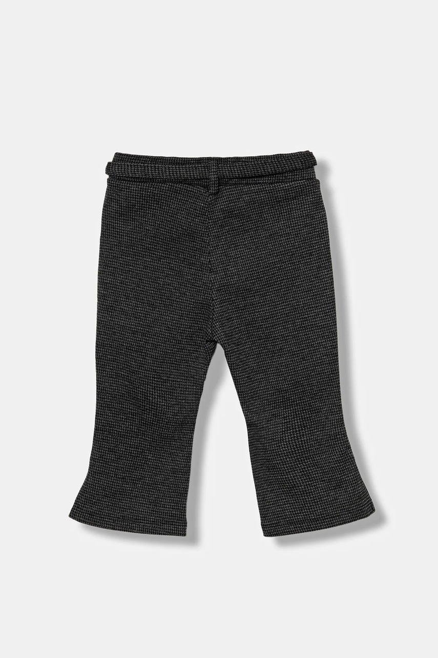 Детские брюки United Colors of Benetton цвет чёрный узор 47W3GF02I