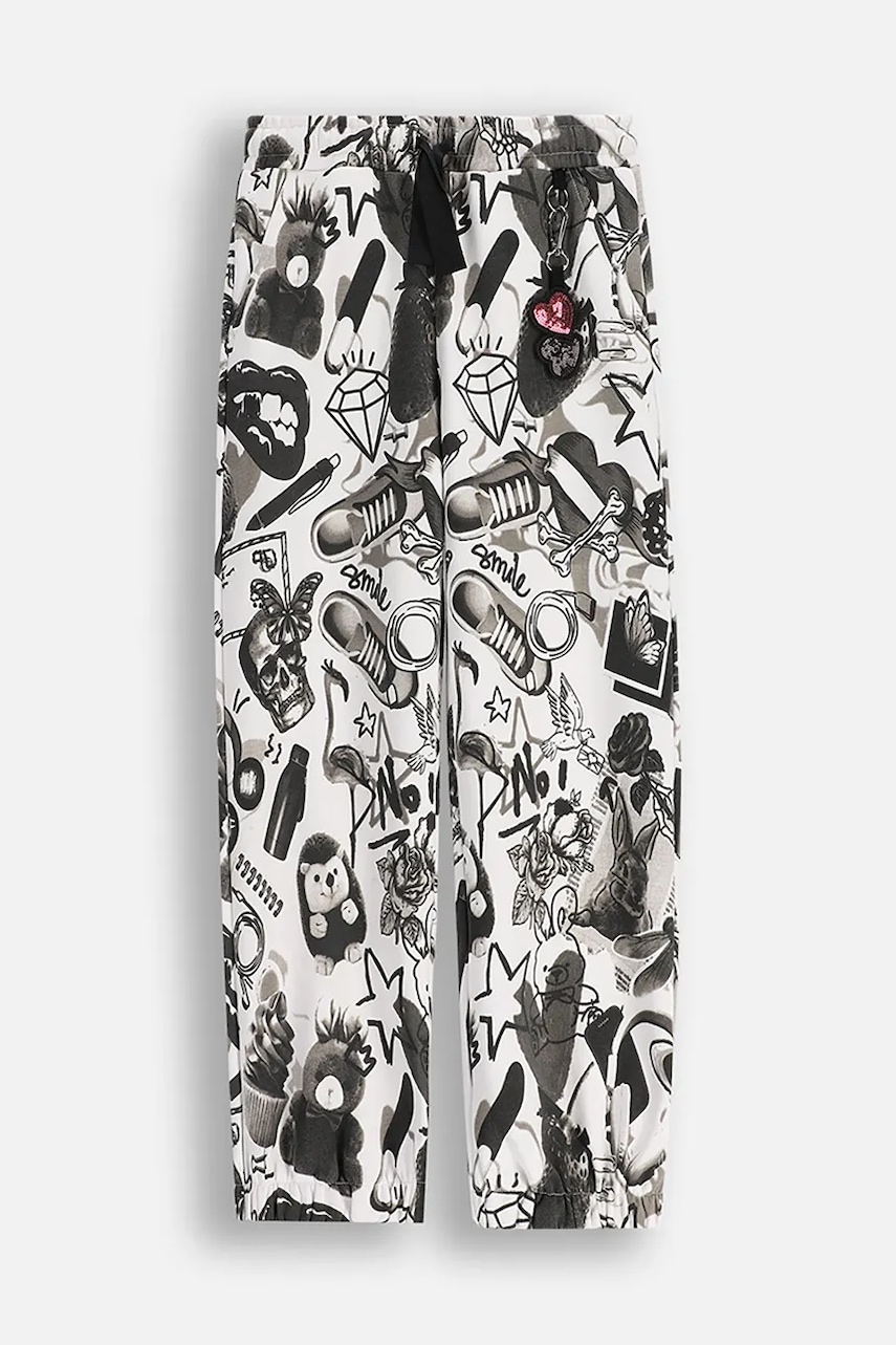 Coccodrillo pantaloni de trening pentru copii cu model, CRAFT PUNK GIRL JUNIOR