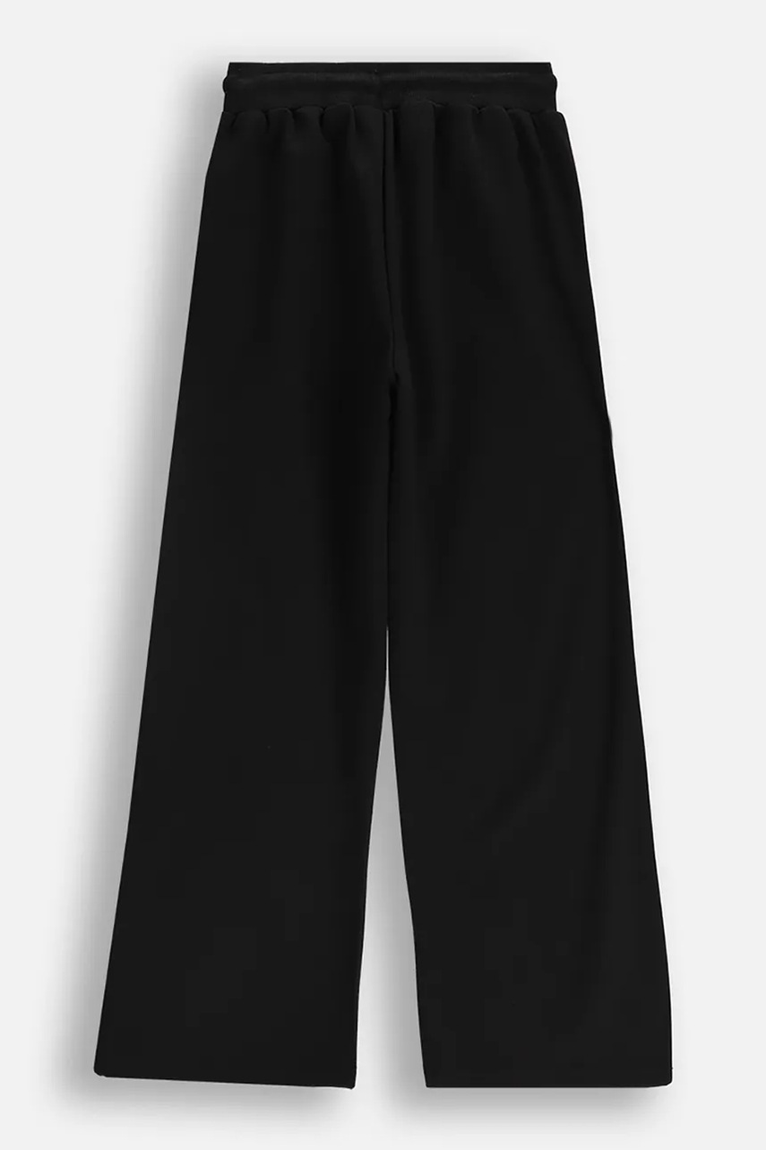 Детские спортивные штаны Coccodrillo цвет чёрный однотонные FABOLOUS GIRL JUNIOR