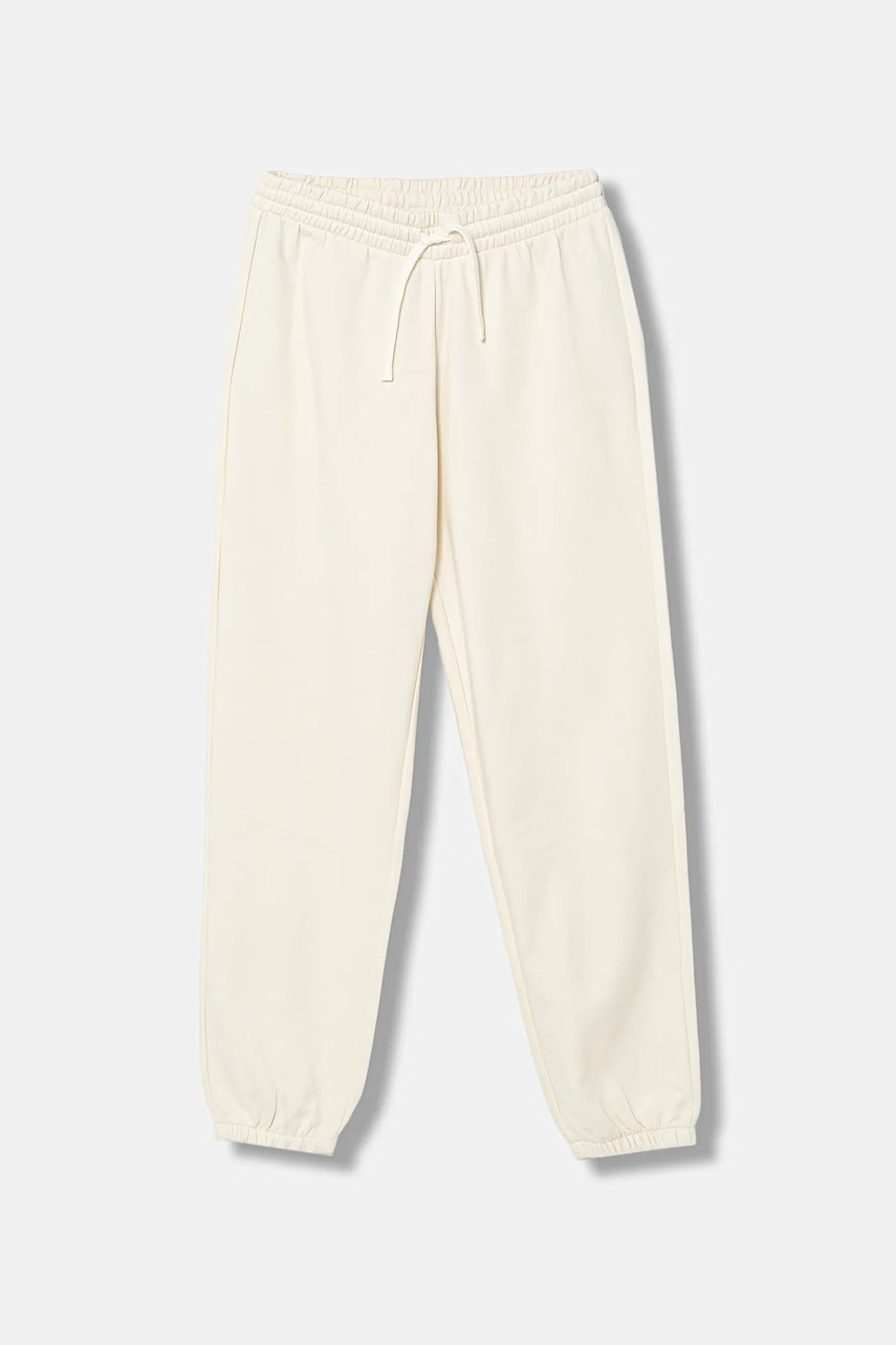 United Colors of Benetton pantaloni de trening pentru copii culoarea bej, uni, 39M2CF05I