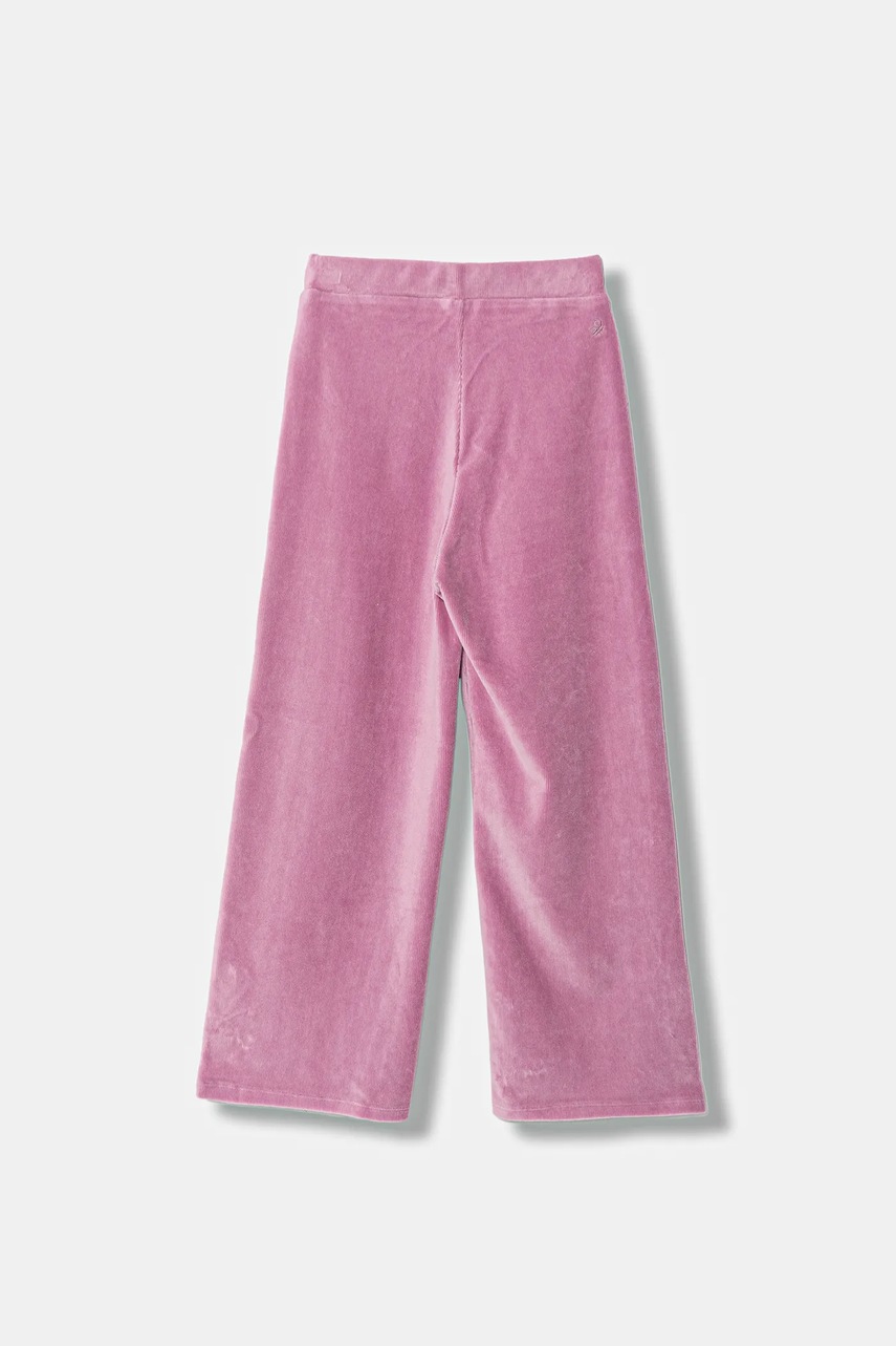 Детские брюки United Colors of Benetton цвет розовый однотонные 4DZBCF02Q