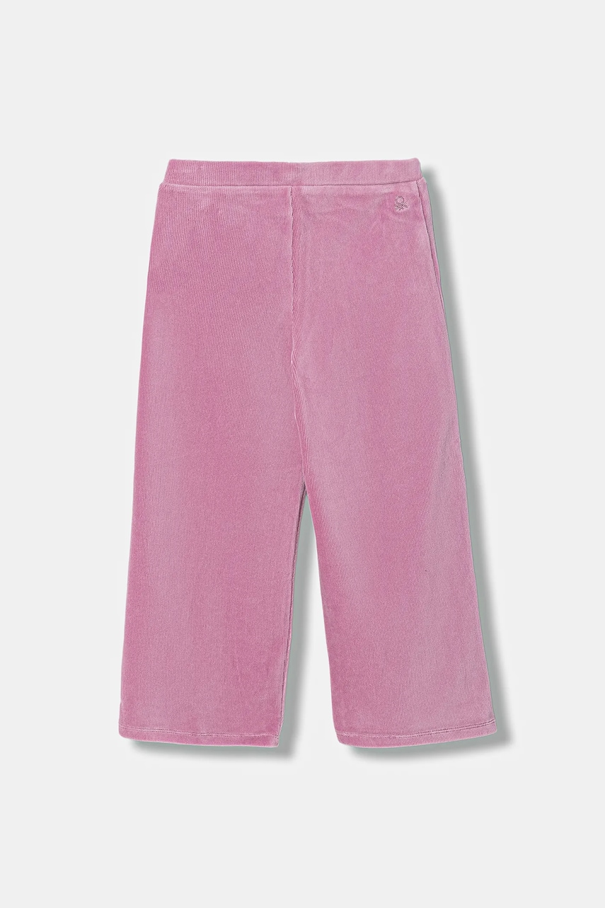 Брюки United Colors of Benetton цвет розовый однотонные 4DZBGF01E в Хмельницком Брюки United Colors of Benetton цвет розовый однотонные 4DZBGF01E в Хмельницком