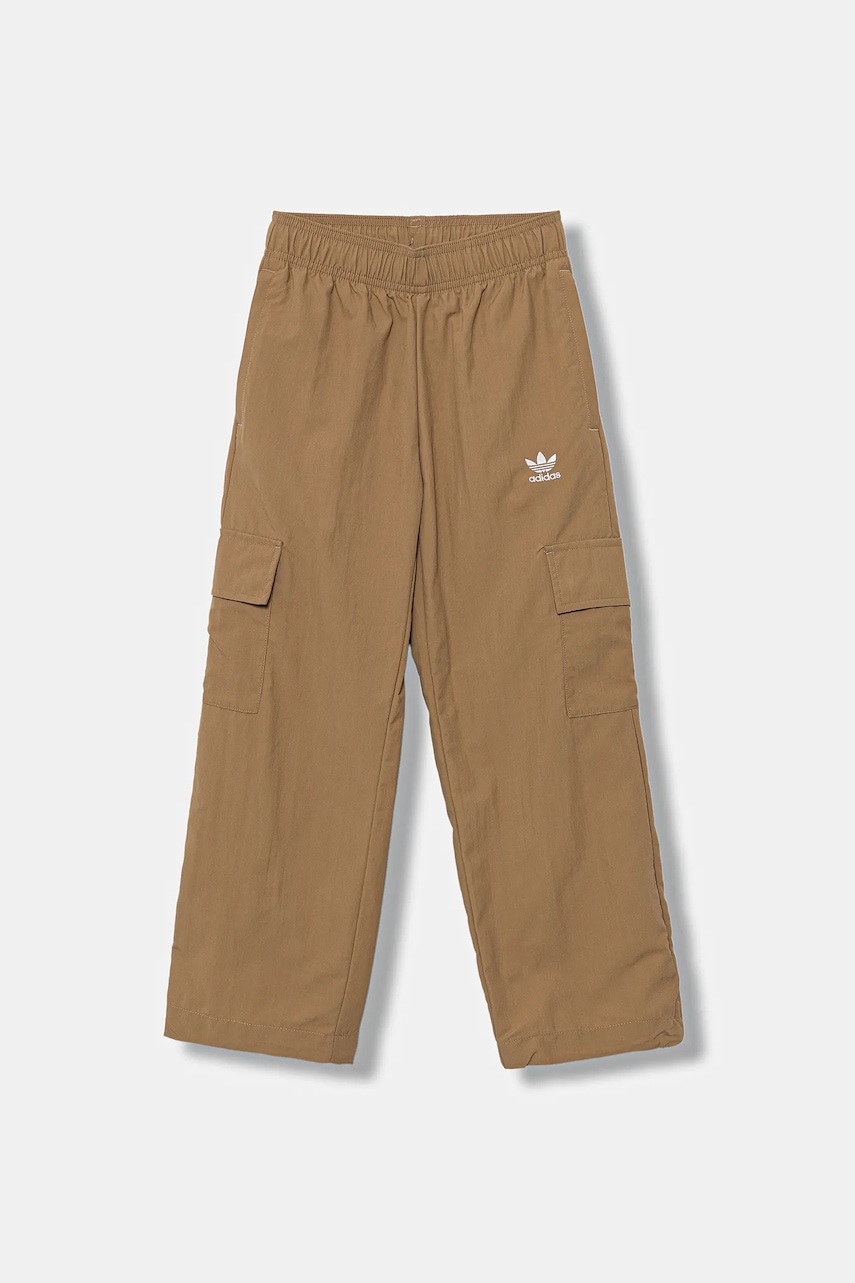 adidas Originals pantaloni culoarea bej, uni, JX2787