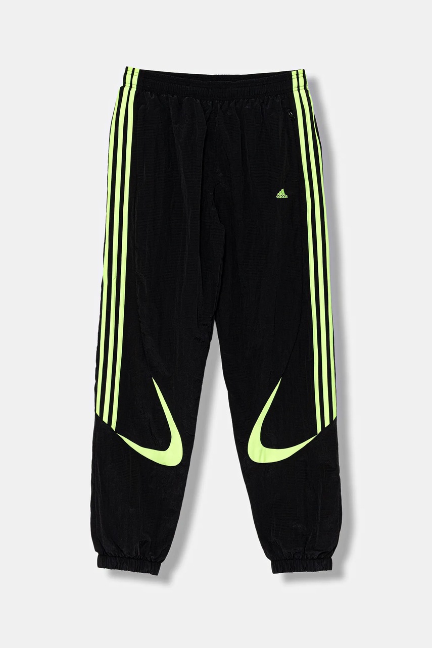 adidas Originals pantaloni de trening pentru copii culoarea negru, cu imprimeu, JY6321