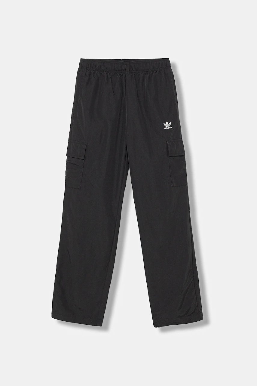 adidas Originals pantaloni copii culoarea negru, uni, JX2786