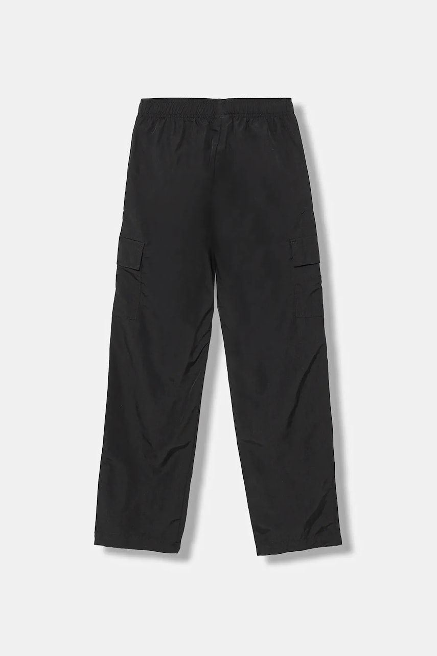 Детские брюки adidas Originals цвет чёрный однотонные JX2786 Детские брюки adidas Originals цвет чёрный однотонные JX2786