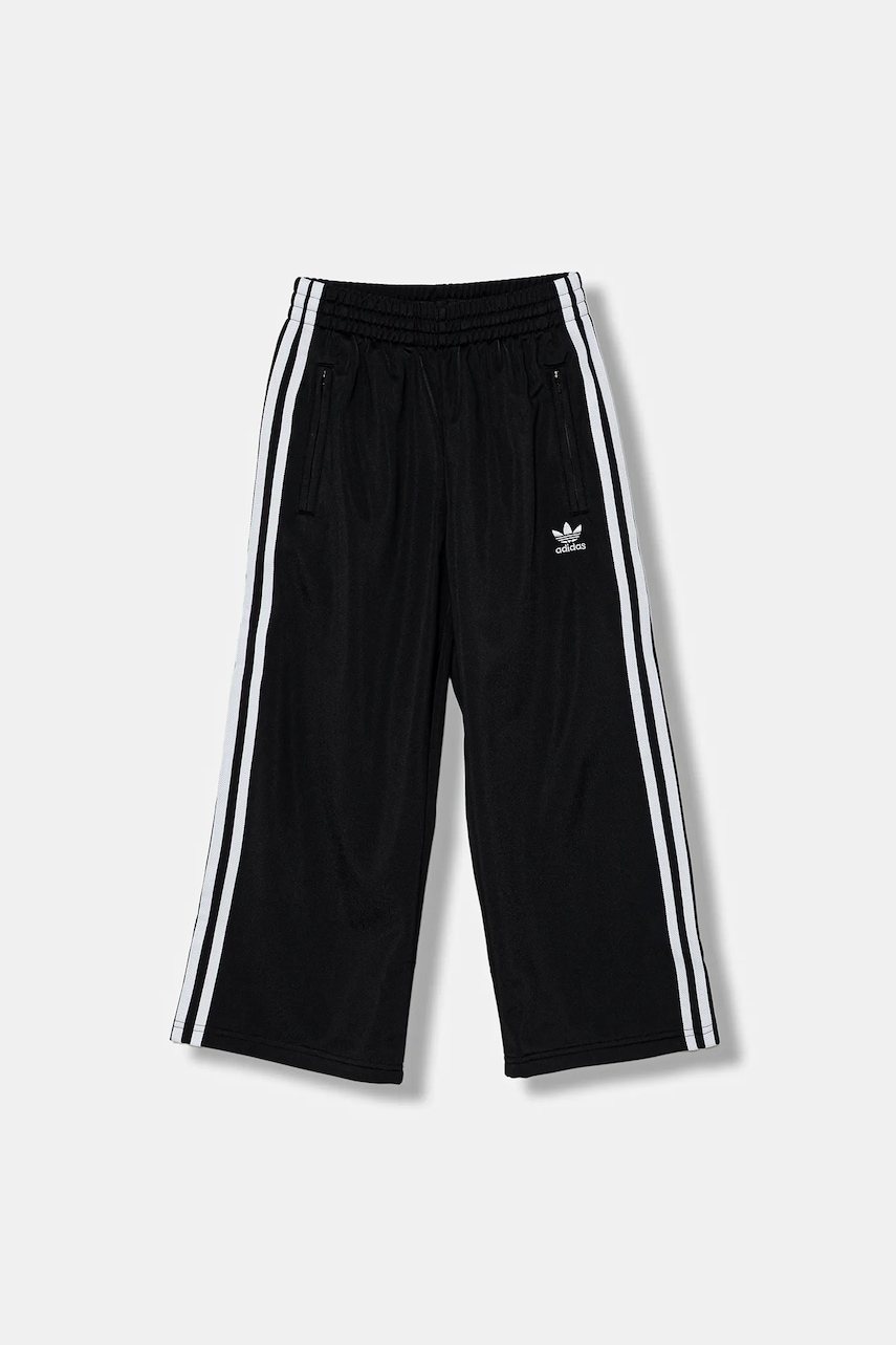Детские спортивные штаны adidas Originals цвет чёрный однотонные KE5280 Детские спортивные штаны adidas Originals цвет чёрный однотонные KE5280