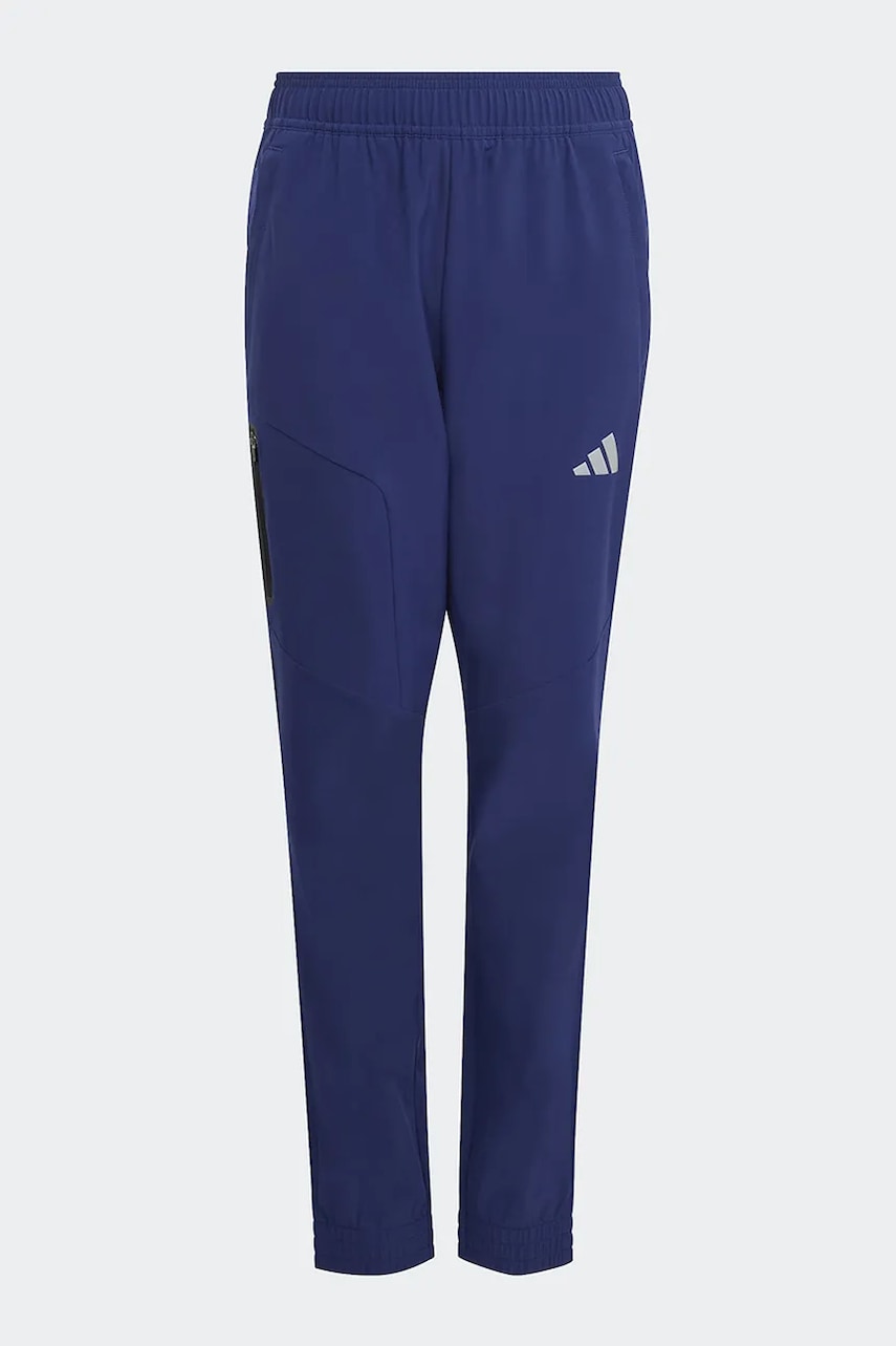 adidas pantaloni de trening pentru copii culoarea bleumarin, uni, KE5429
