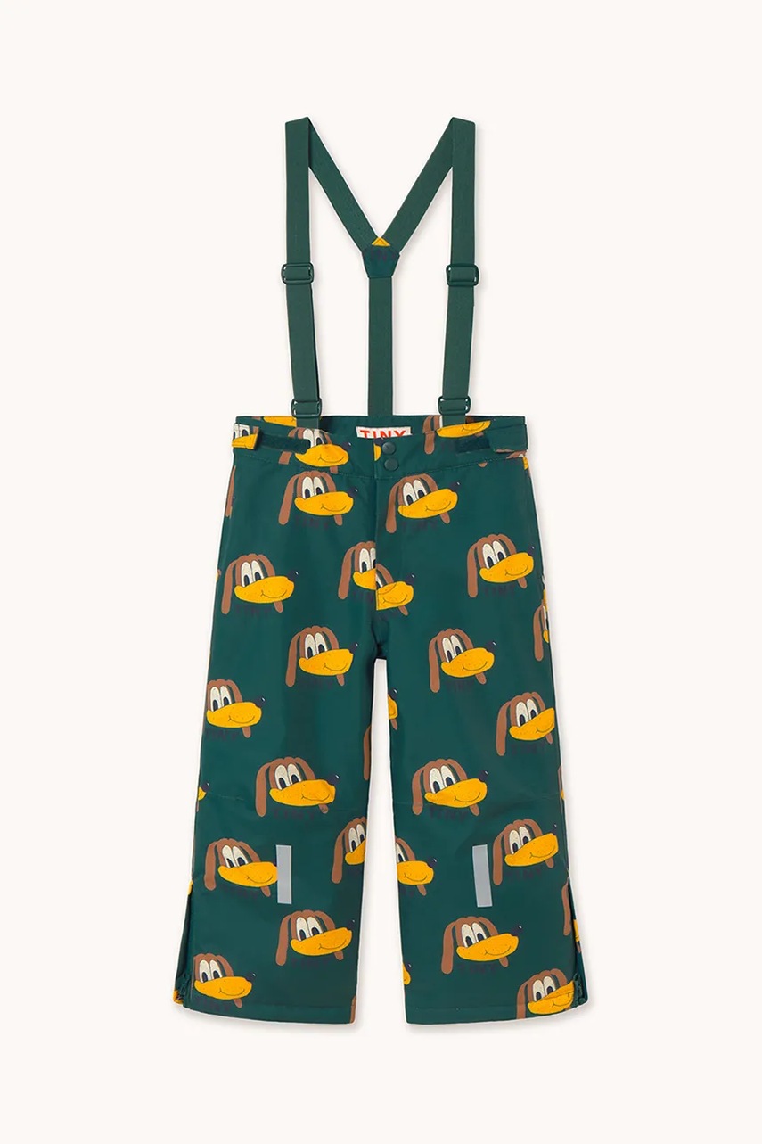Детские лыжные штаны Tinycottons DOGS SNOW PANT цвет бирюзовый AW25-042 Детские лыжные штаны Tinycottons DOGS SNOW PANT цвет бирюзовый AW25-042