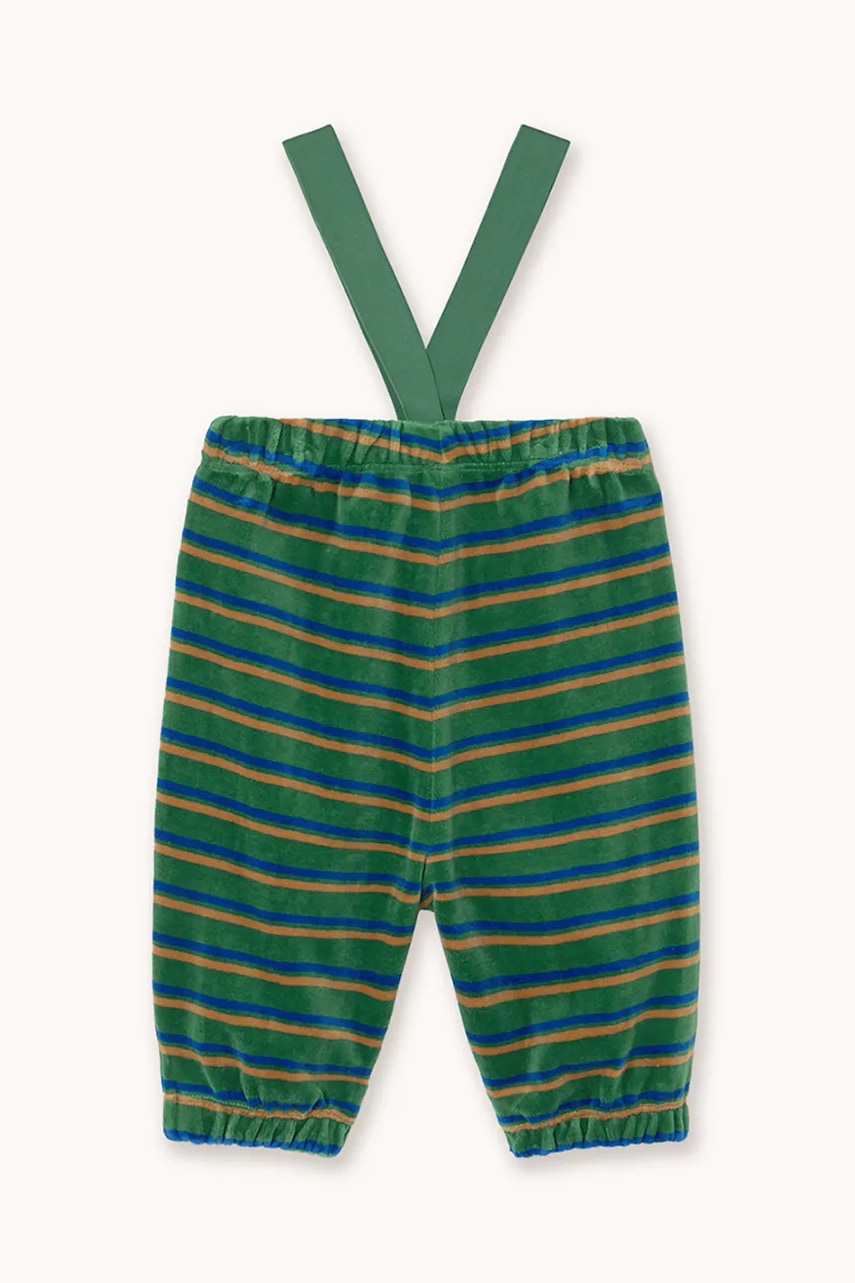 Детские спортивные штаны Tinycottons DUO STRIPES BABY SWEATPANT цвет зелёный AW25-254 Детские спортивные штаны Tinycottons DUO STRIPES BABY SWEATPANT цвет зелёный AW25-254