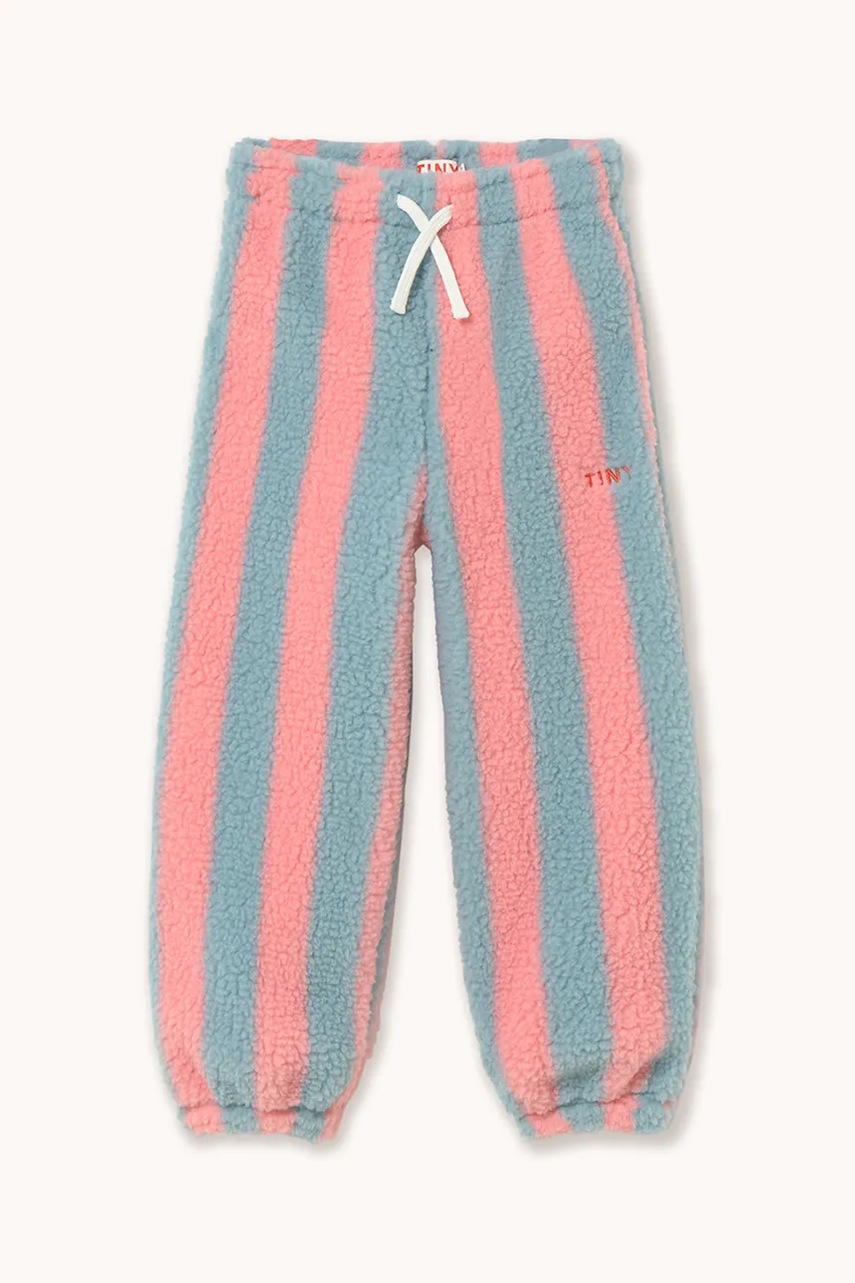 Дитячі спортивні штани Tinycottons STRIPES SHERPA SWEATPANT AW25-373