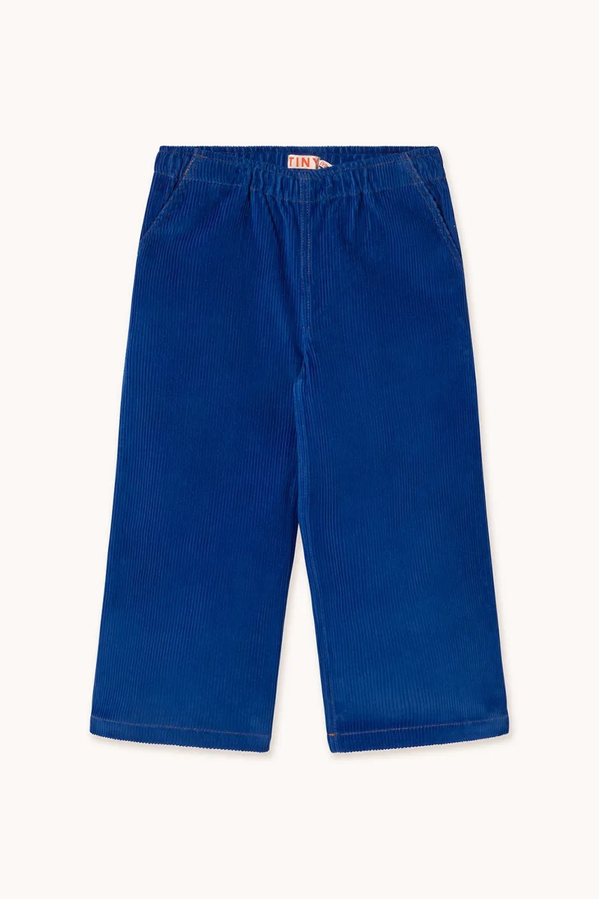 Дитячі штани Tinycottons TINY SOLID WOVEN PANT колір синій однотонні AW25-457 в Чернівцях Дитячі штани Tinycottons TINY SOLID WOVEN PANT колір синій однотонні AW25-457 в Чернівцях