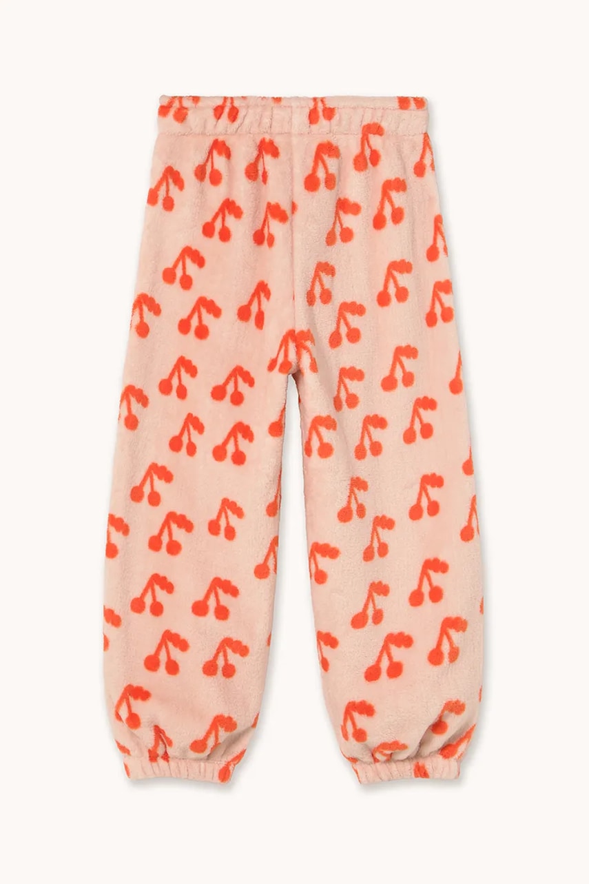 Спортивные штаны Tinycottons CHERRIES POLAR SWEATPANT цвет оранжевый узор AW25-569 Спортивные штаны Tinycottons CHERRIES POLAR SWEATPANT цвет оранжевый узор AW25-569
