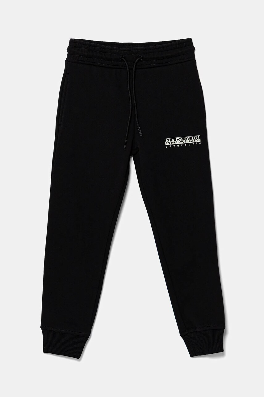Napapijri pantaloni de trening pentru copii M-GORI culoarea negru, uni, NP0A891C9411