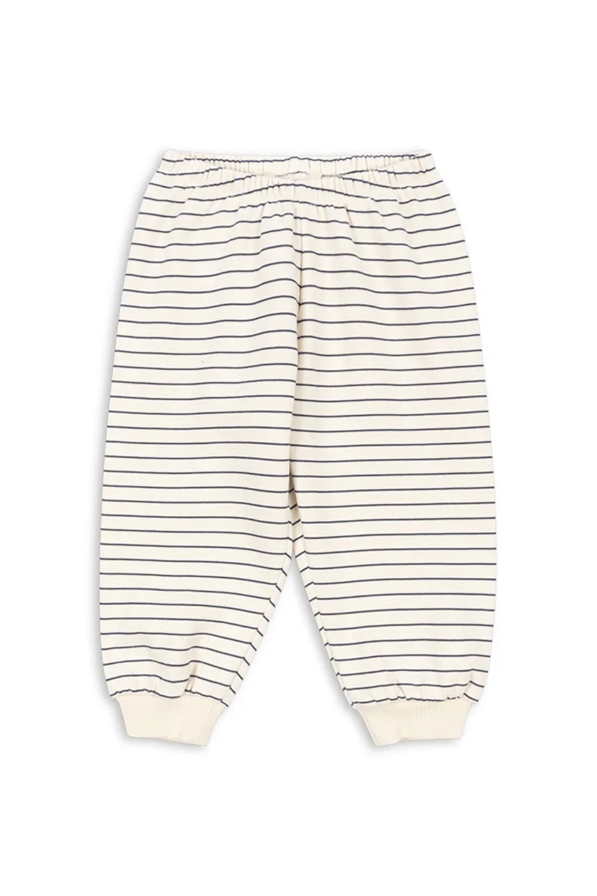 Детские спортивные штаны Konges Sløjd AMIO SWEAT PANTS OCS цвет бежевый однотонные KS103670 Детские спортивные штаны Konges Sløjd AMIO SWEAT PANTS OCS цвет бежевый однотонные KS103670
