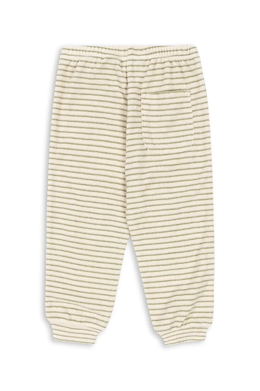 Детские спортивные штаны с хлопком Konges Sløjd ITTY SWEAT PANTS GOTS цвет жёлтый узор KS103830 Детские спортивные штаны с хлопком Konges Sløjd ITTY SWEAT PANTS GOTS цвет жёлтый узор KS103830
