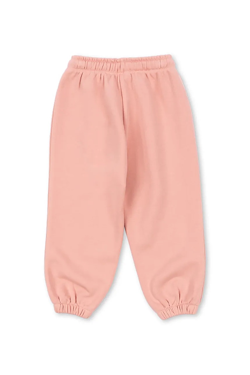 Детские брюки Konges Sløjd LOU SWEAT PANTS OCS цвет розовый однотонные KS103867