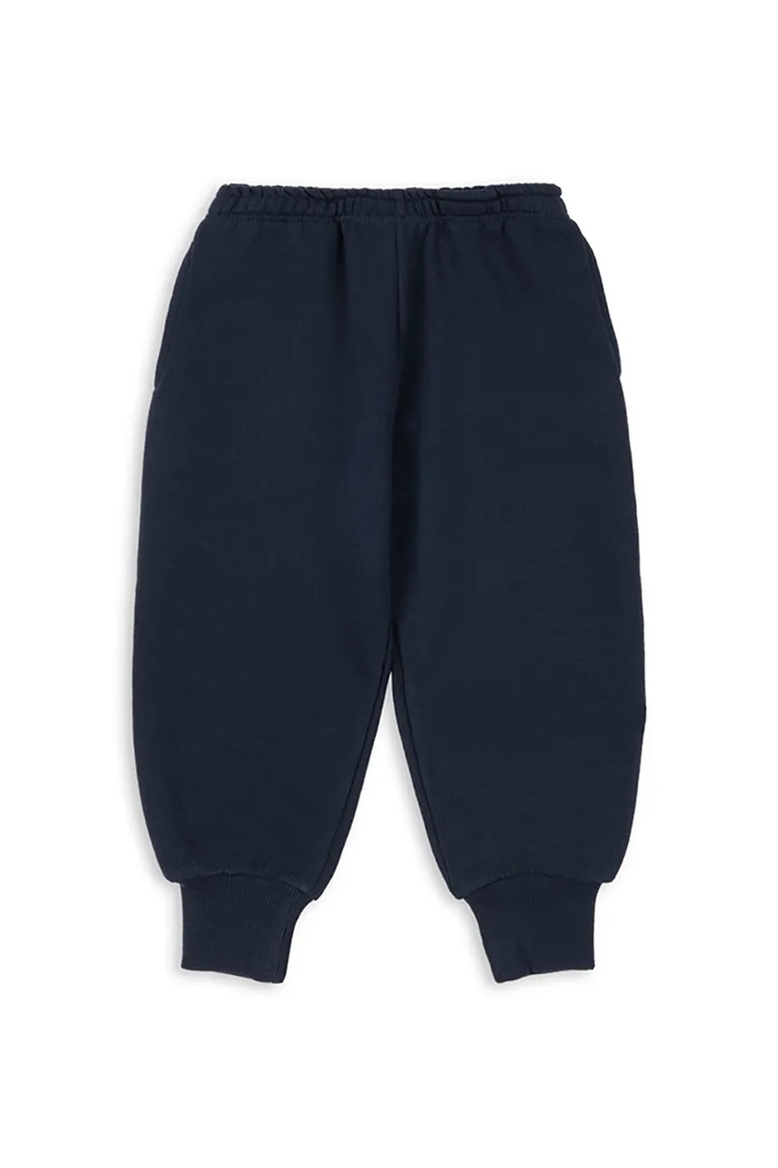 Levně Dětské kalhoty Konges Sløjd LOUPY LOU SWEAT PANTS OCS tmavomodrá barva, KS103873