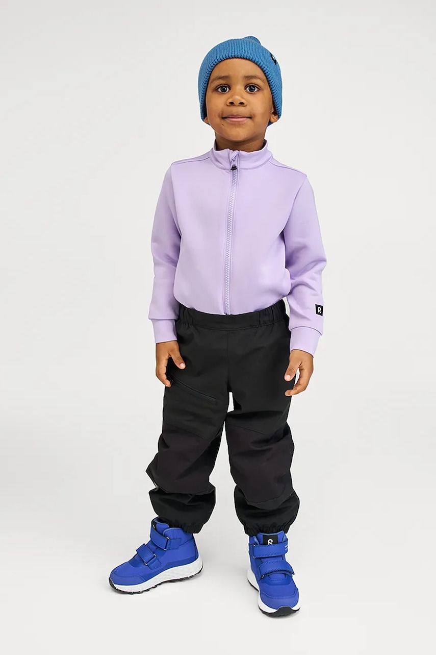 Reima pantaloni copii Oikotie culoarea negru, 5100010B