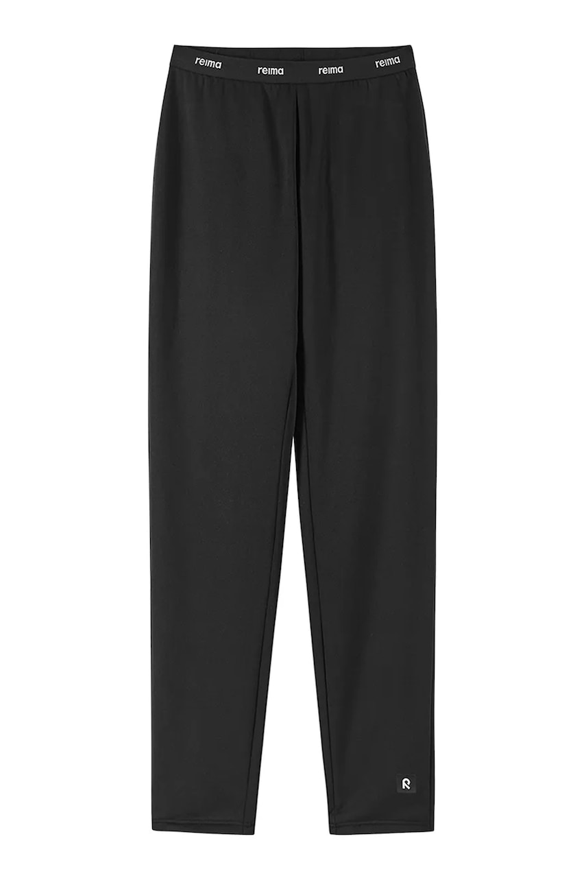 Reima pantaloni de trening pentru copii Olmeri culoarea negru, uni, 5200440A