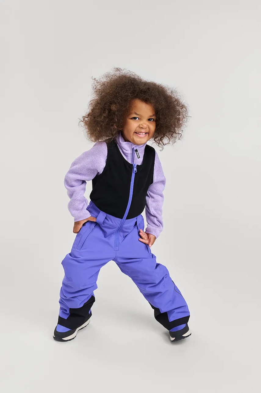 Reima pantaloni copii Alppi culoarea violet, 5100051B
