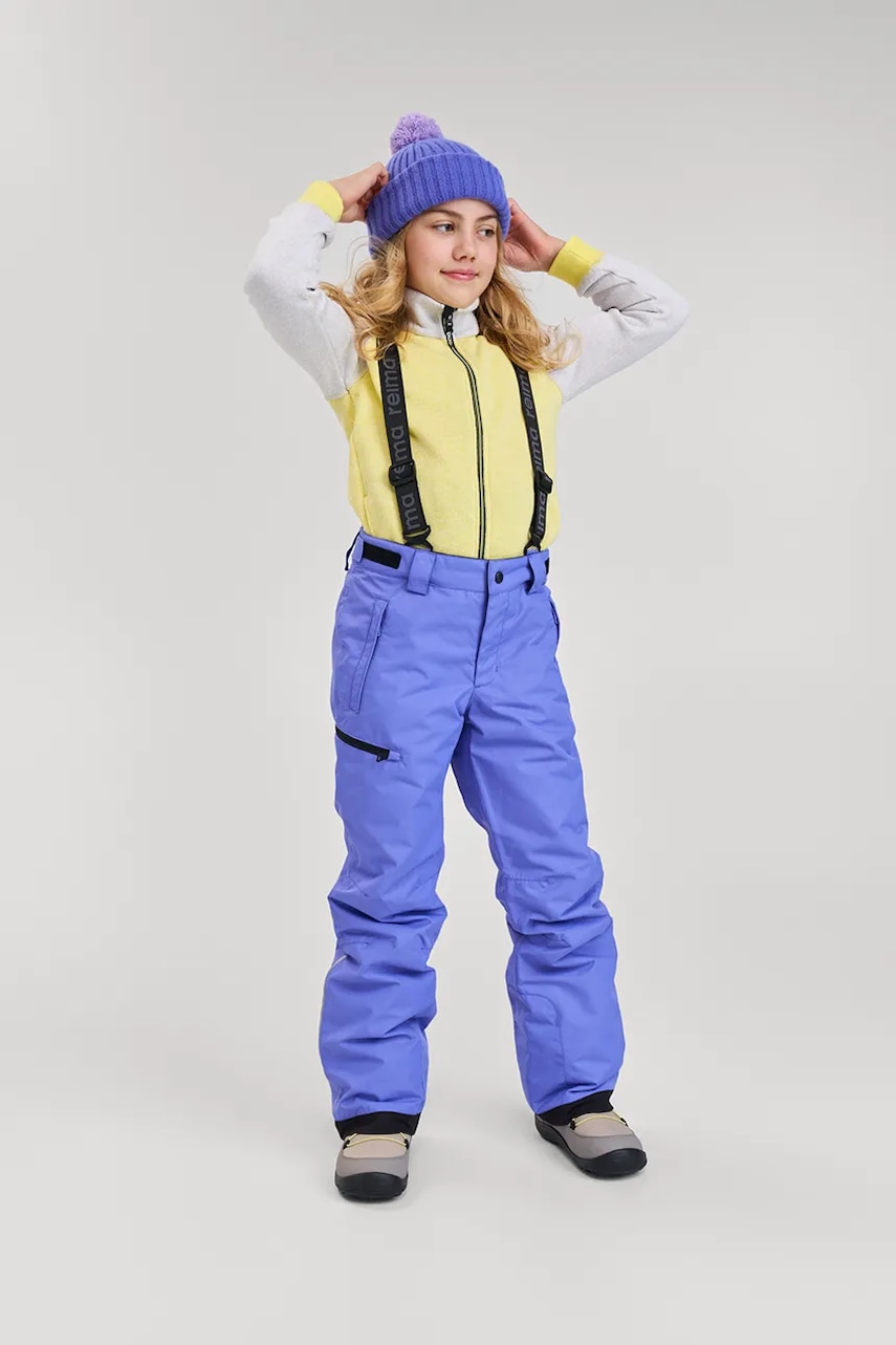 Reima pantaloni de schi Terrie culoarea violet, 5100053A