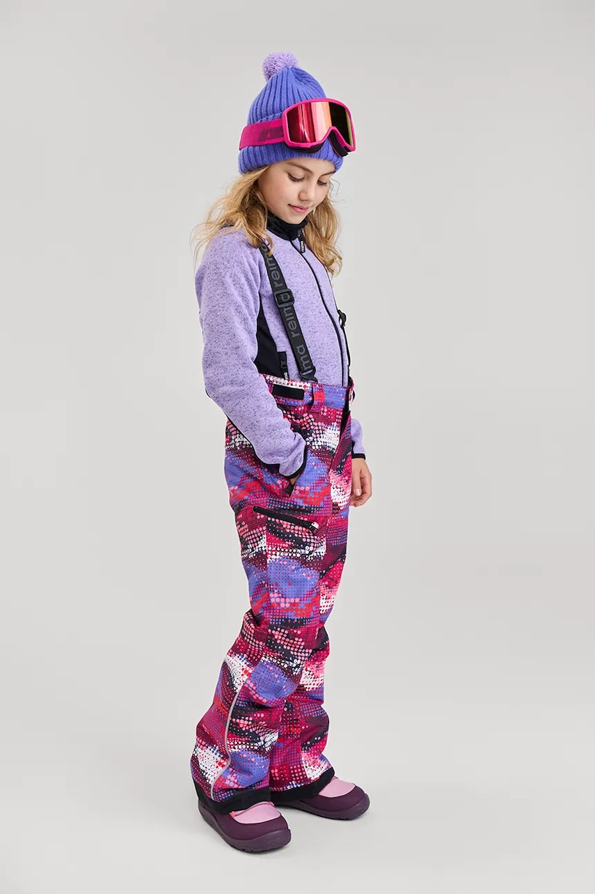 Reima pantaloni de schi pentru copii Terrie culoarea roz, 5100053B