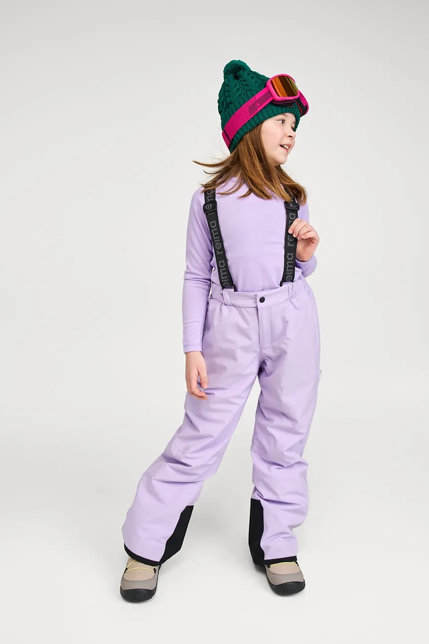 Reima pantaloni de schi pentru copii Proxima culoarea violet, 5100099B