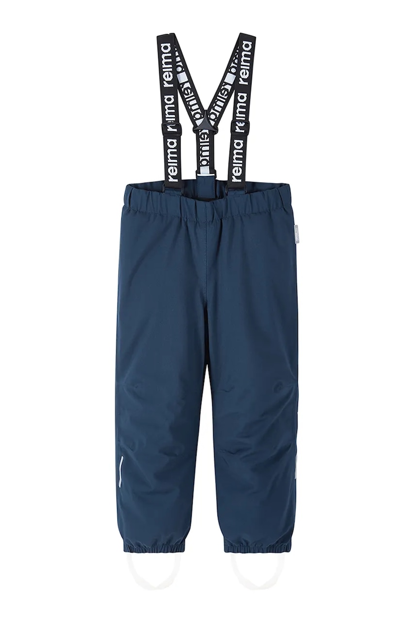 Reima pantaloni de schi pentru copii Leikisti culoarea bleumarin, 5100399A