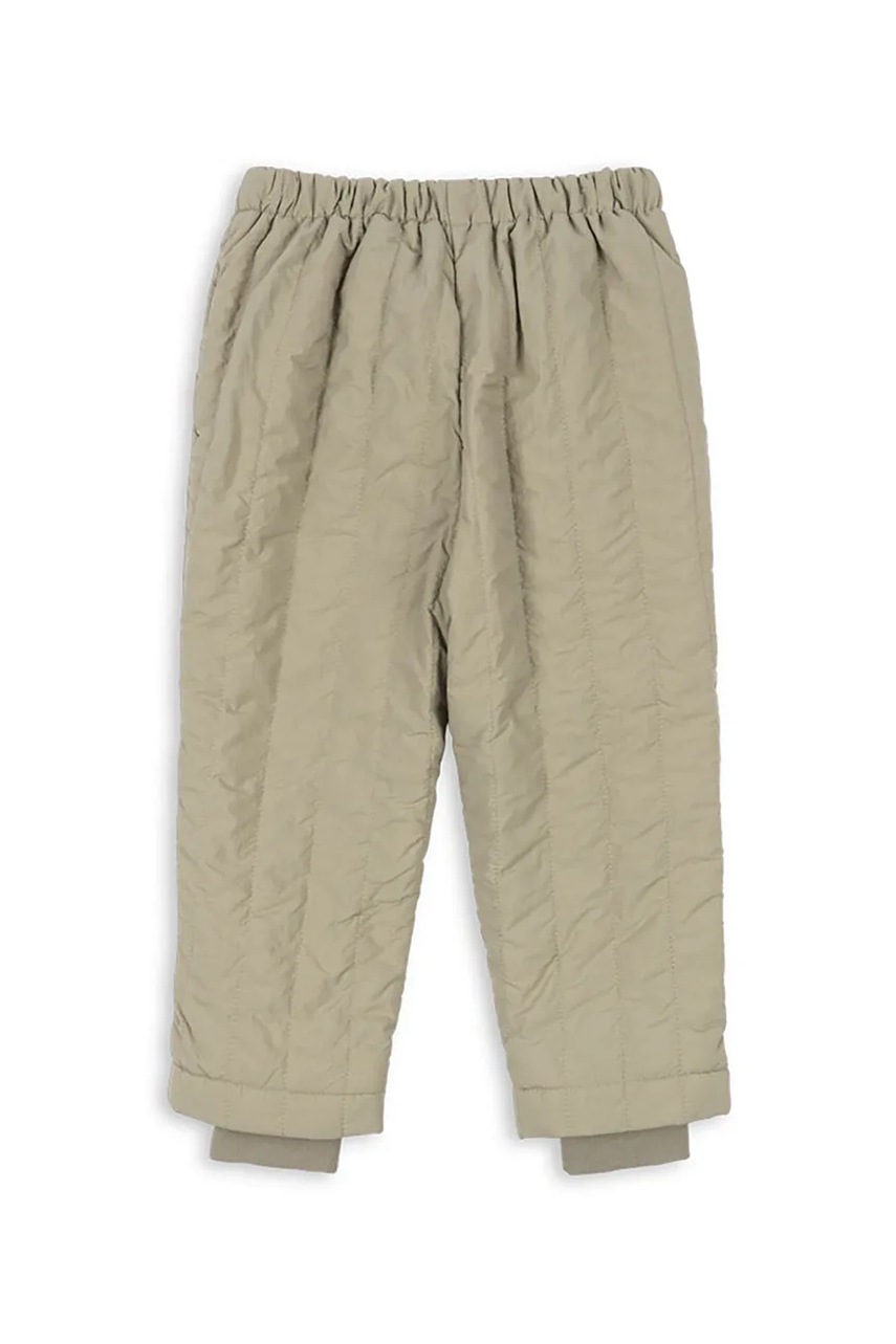 Детские брюки Konges Sløjd JUNO PANTS цвет зелёный KS103488