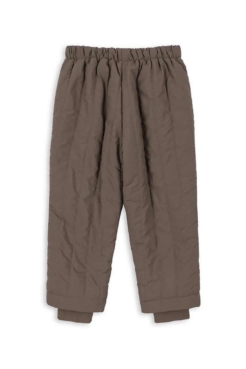 Детские брюки Konges Sløjd JUNO PANTS цвет коричневый KS103488 Детские брюки Konges Sløjd JUNO PANTS цвет коричневый KS103488