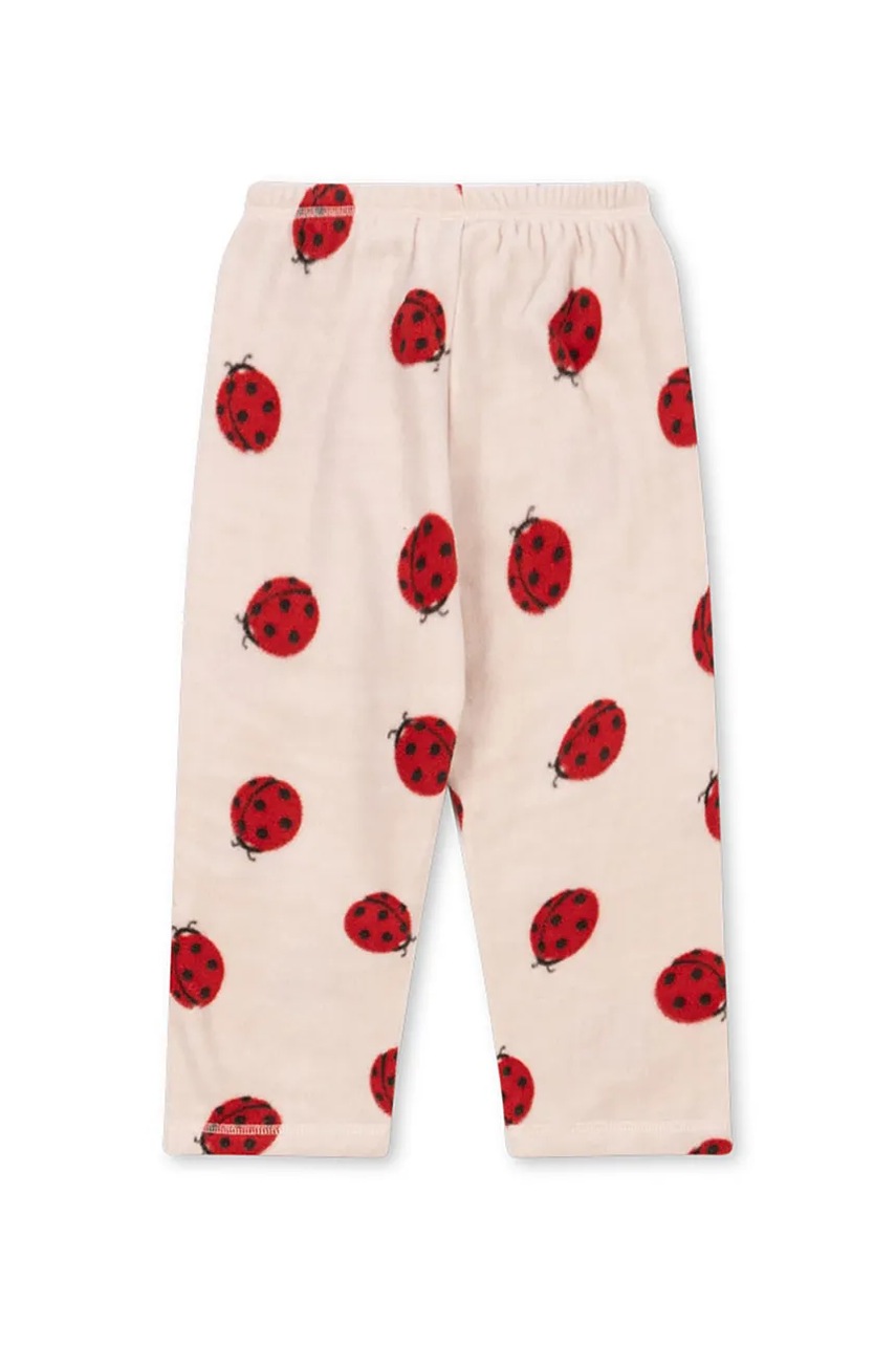 Брюки Konges Sløjd TAVI FLEECE PANTS GRS цвет бежевый однотонные KS103541
